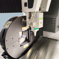 Guangjie GJ6024 1.5KW Pemotong Pipa CNC 3-Axis dengan Laser Serat untuk Logam Presisi Tinggi Pendingin Air Area Kerja 240x6000mm PLT