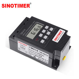 TM616-4 SINOTIMER 30AMP ควบคุมโหลด DC 12V TIMER SWITCH 7 วัน 17 เปิด/ปิด ตั้งโปรแกรมได้ 24 ชม. รีเลย์ตั้งเวลาแบบดิจิตอล ราง Din Z22 - Product Image 4