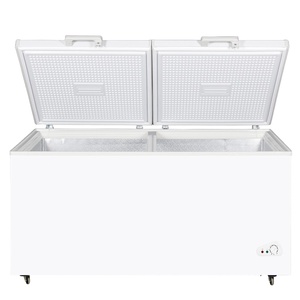 Réfrigérateur Commercial crème glacée grand congélateur profond congélateur à Double porte congélateur de poitrine - Product Image 1