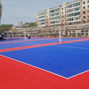 Piso de Alta Calidad para Cancha de Voleibol al Aire Libre de Material PP con Diseño Moderno para Uso Hotelero - Product Image 1