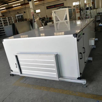 Compresseur de moteur de récupération de chaleur de climatiseur monté au plafond Unité de traitement d'air canalisé à double paroi fendue DX sur mesure