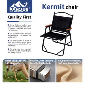 Silla Plegable Instantánea Kermit, Diseño Ligero de Instalación en <span class=keywords><strong>un</strong></span> Segundo para Picnics, <span class=keywords><strong>Senderismo</strong></span>, Días de Playa y Viajes - Product Image 2