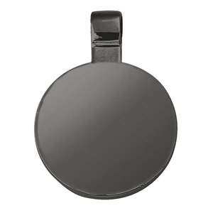 Componenti e Accessori per Gioielli: Piastrina Rotonda Nera Euro Misura 1 - Product Image 1