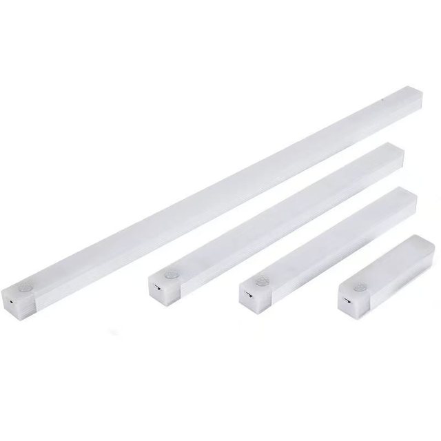 Intelligent Sensor LED Long Strip Magnetic Night Light Ultra-Thin Self-Adhesive Charging Cabinet Wardrobe Light