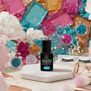 Pegamento para Pestañas Postizas Líquido de Secado Rápido, Resistente al Agua, Certificado ISO9001:2015, Retención de 6 Semanas, Sin Látex ni Alcohol - Personalizable - Product Image 1