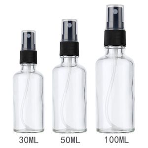 Botella de vidrio con atomizador YouBo de 5ml 10ml 15ml 20ml 30ml 50ml 100ml para aceite esencial, tónico, uso en viajes - Product Image 2