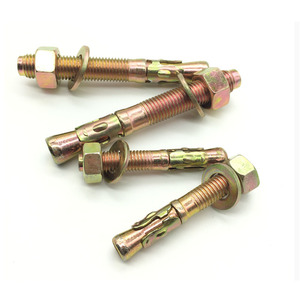 Ancoraggio a cuneo zincato HDG SS304 per riparazione auto, bullone di espansione per calcestruzzo per montaggio condotti d'aria e attrezzature - Product Image 2