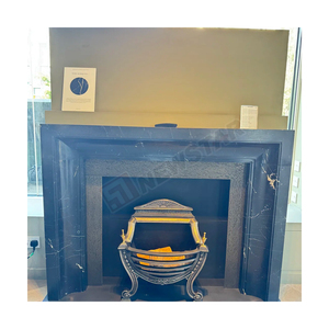 Newstar Luxe Stijl Natuurlijke Arabescato Corchia Marmeren Open Haard Surround Massief Stenen Open Haard - Product Image 3