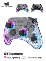 Control de Juego Inalámbrico Data Frog GG04 con Luz RGB para NS/Switch Lite/Oled