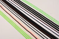 Bande élastique antidérapante à pois en silicone, motif coloré personnalisé, impression de logo, vente en gros de haute qualité, vente à chaud d'accessoires vestimentaires