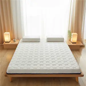 4 Inch Stevige Hoge Dichtheid Traagschuim Magnetische Zachte Memory Foam Matras Voelde Pad Dubbele