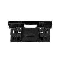 Boîte en plastique empilable et emboîtable en maille PP recyclable Tourtop pour fruits et légumes, économise l'espace, caisse en plastique