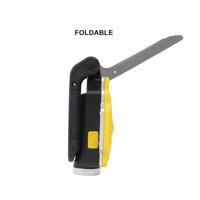 Réparation automobile, utilisation en cas d'urgence routière 360 °   Lampe d'atelier magnétique rotative 900LM COB XTE rechargeable avec avertissement RGB SOS