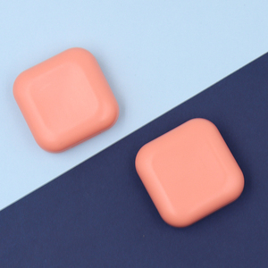 Boîte carrée en gros pour fard à joues <span class=keywords><strong>5G</strong></span>, étui à poudre compacte, boîtier <span class=keywords><strong>orange</strong></span>, personnalisation disponible - Product Image 3