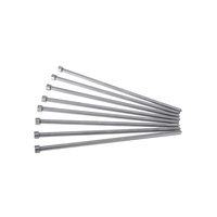 Pasador expulsor SKD61, pasador oblatado de plástico para molde, totalmente endurecido, resistente a altas temperaturas, varilla expulsora Z40 HASCO