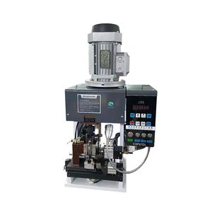 Machine de sertissage de terminaux muets de sertissage de dénudage de fil semi-automatique - Product Image 3