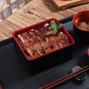 Boîte <span class=keywords><strong>à</strong></span> bento japonaise en résine ABS pour tempura, sashimi, anguille, sushi, desserts, collations, service pour salon de thé, boîtes <span class=keywords><strong>à</strong></span> lunch, restaurant - Product Image 4