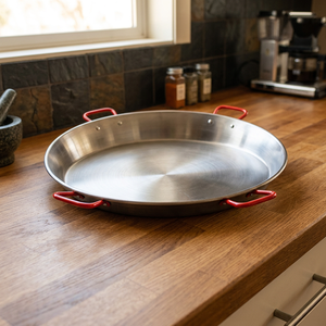 Poêle à paella valencienne, 100 cm, polie, pour 85 personnes - Product Image 3