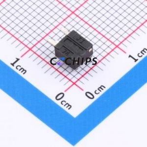 TS-1091B-A1B3-D2 Tactile Switch Through hole Component THT Switch Single Pole Single Throw Round Button 2.5N Right Angle Insert - Product Image 2