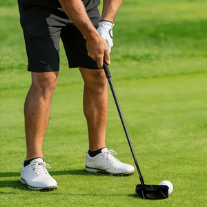 <span class=keywords><strong>Putter</strong></span> <span class=keywords><strong>de</strong></span> <span class=keywords><strong>golf</strong></span> OME <span class=keywords><strong>de</strong></span> niveau tournoi <span class=keywords><strong>de</strong></span> 35 pouces avec tête creuse noire modèle JP050 pour <span class=keywords><strong>un</strong></span> putting précis - Product Image 2