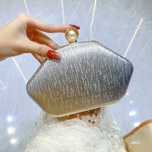 Cross-border European American Fashion Three-dimensional Evening <b>Clutch</b> Bag PU Women's Shape Beaded Polyester Tanjing - Product Image 6