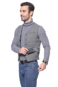 <strong>Men's</strong> Heated <strong>Vest</strong> Winter Waterproof Windproof Breathable Short Battery Operated <strong>Thermal</strong> Waistcoat for Suit - Product Image 3