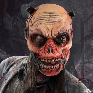 Maschera Zombie <span class=keywords><strong>Horror</strong></span> 3D Realistica per Halloween, Accessorio Costume Taglia Unica, per Feste a Tema - Spedizione Internazionale dalla Cina - Product Image 1