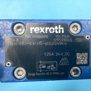 โซลินอยด์วาล์วควบคุมแรงดันแบบใช้คนขับ DBW10B7-5X/315-6EG24N9K4 ไฮดรอลิก R900968098 NG10 ขนาด 10 - Product Image 1