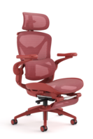 Chaise de bureau ergonomique contemporaine de luxe, testée BIFMA, pour dirigeant, avec appui-tête réglable, chaise de conférence en maille 6D