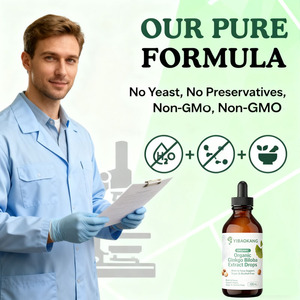 Nhãn hiệu riêng Hữu Cơ Ginkgo Biloba chiết xuất chất lỏng thả hỗ trợ tập trung não bổ sung thảo dược không chứa cồn - Product Image 6