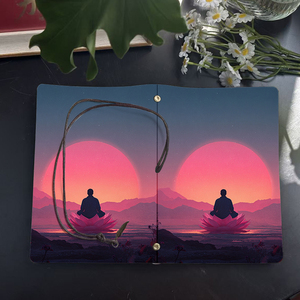 A6 bellissimo taccuino fatto a mano deve avere per gli atleti del College adatto per i registri di allenamento e le note di strategia di gioco con l'uomo Lo - Product Image 4