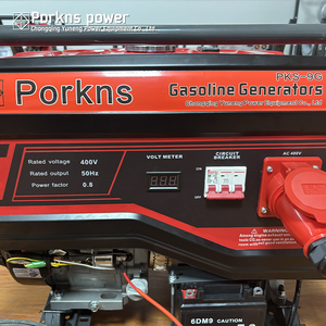 Groupe électrogène à essence robuste 5000W 6000W 7500W 8500W 9500W, alimentation portable pour hôtels en veille, chantiers <span class=keywords><strong>de</strong></span> construction - Product Image 4