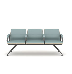 Silla de Espera para Consultorio Médico u Hospital, Sofá de 3 Plazas en Tela PU, Banco de Espera para Hotel - Product Image 6