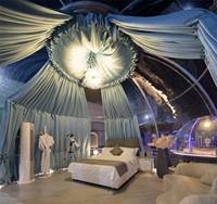 Dôme en étoile transparent en polycarbonate durable résistant aux UV et incassable Dôme de glamping Fête à la maison