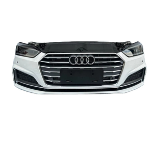Pare-chocs avant d'occasion pour <span class=keywords><strong>Audi</strong></span> <span class=keywords><strong>A5</strong></span> 2.0T <span class=keywords><strong>Quattro</strong></span> Coupé 2017-2019, LHD, en acier, fixation par boulons, ajustement universel, avec sièges en cuir - Product Image 1