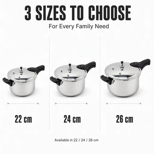 <span class=keywords><strong>Olla</strong></span> a Presión <span class=keywords><strong>de</strong></span> Acero Inoxidable 304, 22cm, 24cm, 26cm, 18L, Compatible con Gas e Inducción, Tapa con Cierre <span class=keywords><strong>de</strong></span> Seguridad, Utensilios <span class=keywords><strong>de</strong></span> Cocina al por Mayor - Product Image 3