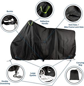 Housse de vélo robuste pour l'extérieur, coupe-vent, housse de vélo de montagne résistante aux intempéries, housse de vélo imperméable - Product Image 3