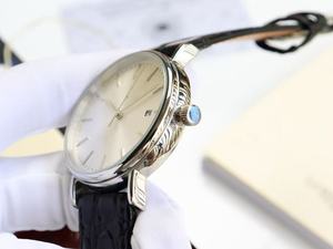 Relojes de Lujo a Prueba de Agua para Uso Casual y de Negocios con Esfera Plateada - Product Image 5