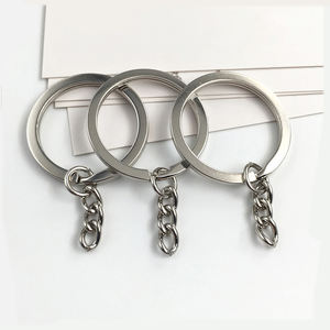 Anillos de Llavero Divididos de Acero Inoxidable de 30 mm, Estilo de Borde Redondo de 25 mm, Llaveros al por Mayor para Accesorios de Llaveros DIY - Product Image 5