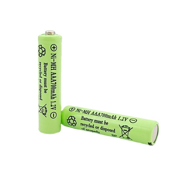Hot Sale OEM 1.2V AAA 700mAh NiMH Rechargeable Battery for Microphone Consumer Electronics & Toys