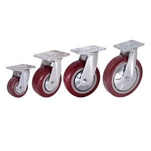Roulettes de meubles <span class=keywords><strong>CMCL</strong></span> de 4 pouces, roulettes pivotantes modernes 100x32mm pour cuisine, salle de bain et salle à manger - Product Image 1