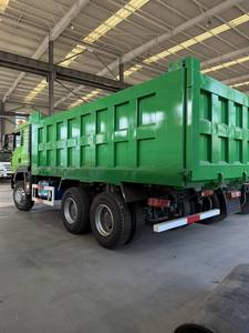Camion benne basculante diesel Sinotruk Howo robuste 371 ch 20-30 tonnes conduite à droite en U d'occasion 6x4 10 roues - Product Image 2