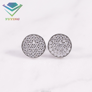 ฮิปฮอป เพชรโมอิสซาไนต์ VVS ชุบทอง เงินแท้ 925 พร้อมใบรับรอง GRA ผ่านการทดสอบเพชร เครื่องประดับแฟชั่น ของขวัญสำหรับผู้หญิง - Product Image 2
