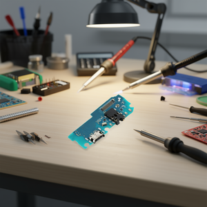 Carte de connecteur de charge Galaxy A12 A125F, pièce de rechange pour carte mère - Product Image 3