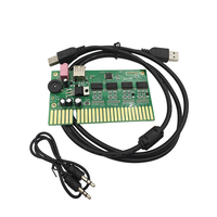 SUNWAYT SW-PS1 USB PC'den JAMMA'ya Dönüştürücü Kartı Ses Amplifikatörü Jetonlu Oyun Kontrol Kartı Win XP/7/10 Raspberry Pi için