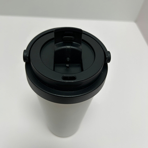 17oz 500ml <b>Double</b> <b>Wall</b> Stainless Steel Coffee Tumbler Cup with Portable Handle Lid Custom Logo - Product Image 5