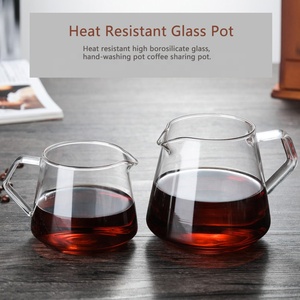 Servidor <span class=keywords><strong>de</strong></span> café <span class=keywords><strong>de</strong></span> vidrio transparente, 400ML, 650ML, gran oferta - Product Image 2