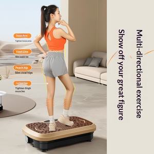 Vente directe d'usine, plaque vibrante brûle-graisses, utilisation à domicile, amincissement du corps entier, mise en forme musculaire, exercice, charge maximale de 150 kg, puissance de 200 W - Product Image 3