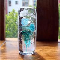 Décoration d'entrée de meuble TV moderne pour la maison Artisanat créatif en verre Perroquet Oiseau Animal Cristal Cadeaux créatifs pour les salons