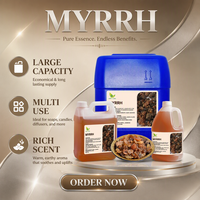 Minyak Atsiri Myrrh Kuno Berkualitas Tinggi Ekstrak Resin Commiphora Myrrha untuk Parfum Alami Perawatan Kulit Dupa Pasokan Grosir USDA